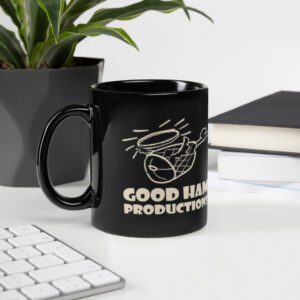 Good Ham Black Mug