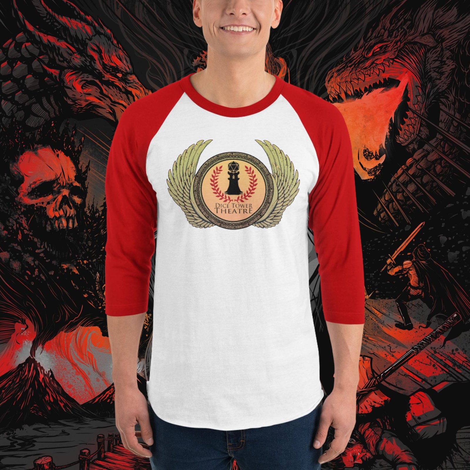 Season 6 - 3/4 sleeve raglan shirt