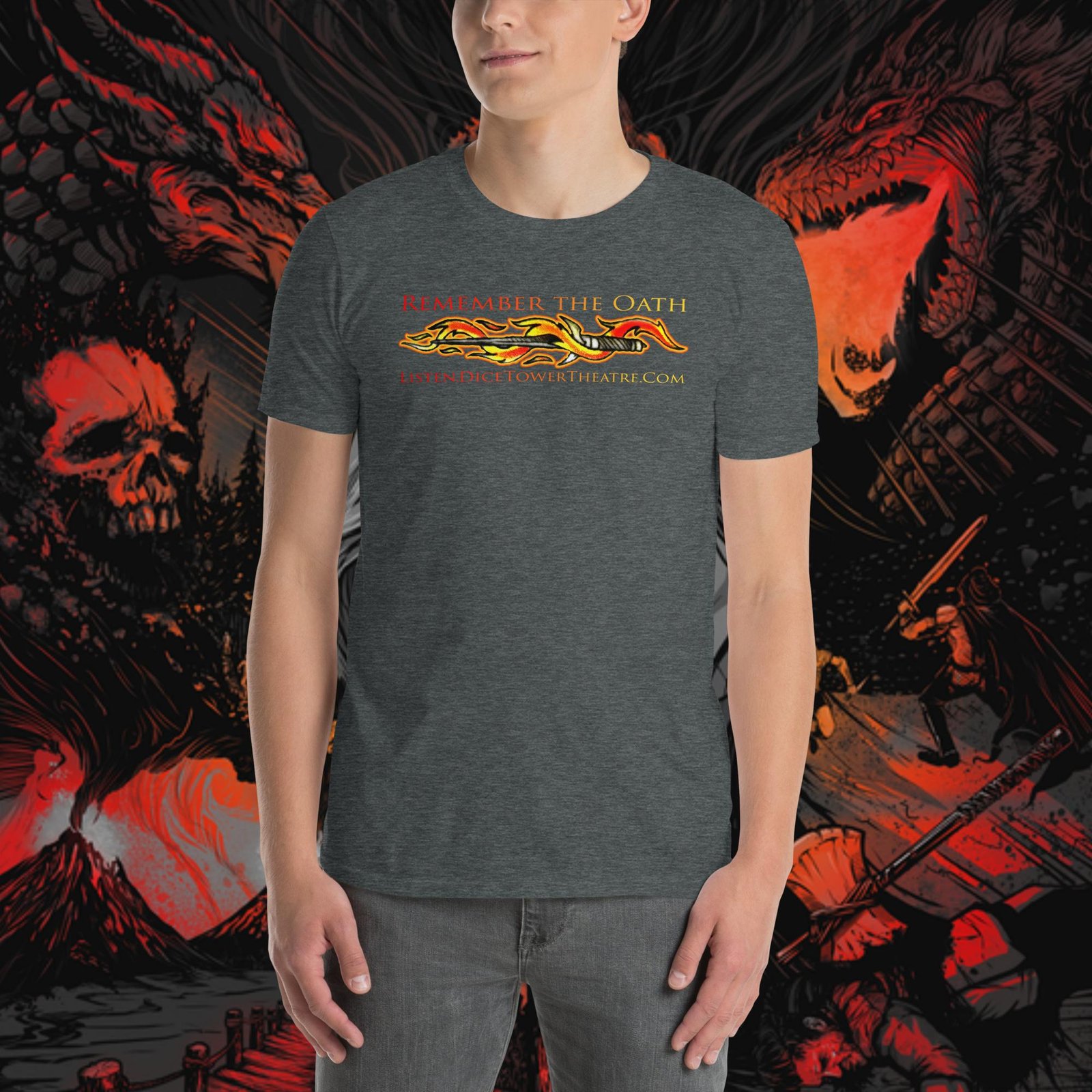 THE OATH - Short-Sleeve Unisex T-Shirt - Image 3