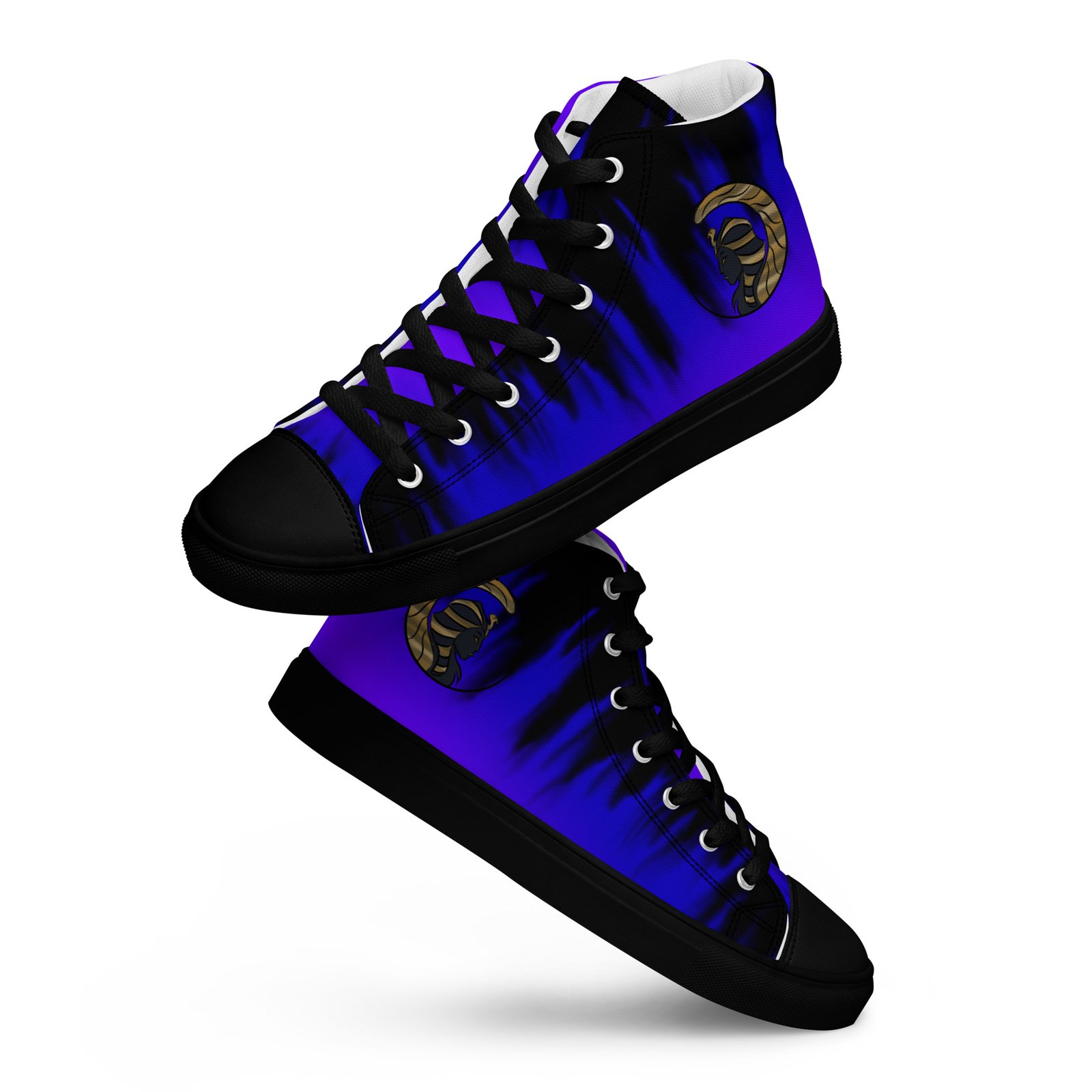 Enigmus - Men’s high top canvas shoes