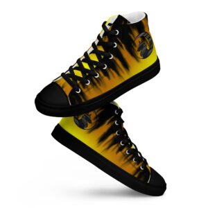 Lobostro - Men’s high top canvas shoes